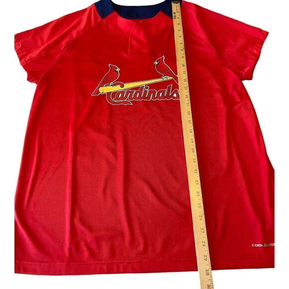 Majestic St. Louis Cardinals MLB Cool Based Jersey Adult Large Red - Picture 9 of 10